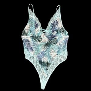 In Bloom by Jonquil Lingerie Blue Lace. NWOT Sexy